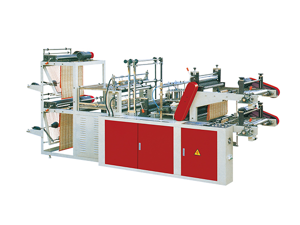 HC-LB-500/600/700/800熱封冷切連卷背心(平口)袋制袋機