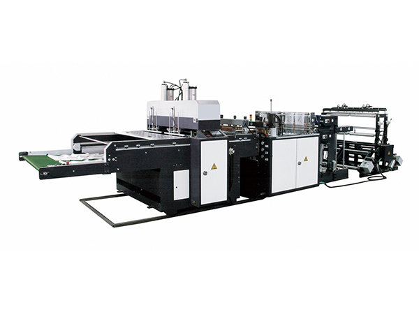 HCG-300X4四線高速（吹風）制袋機（獨立放料架）